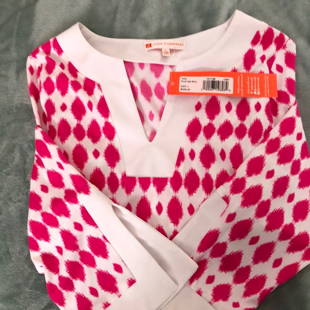 Jude Connally NWT Ikat dress w/ 3/4 sleeves